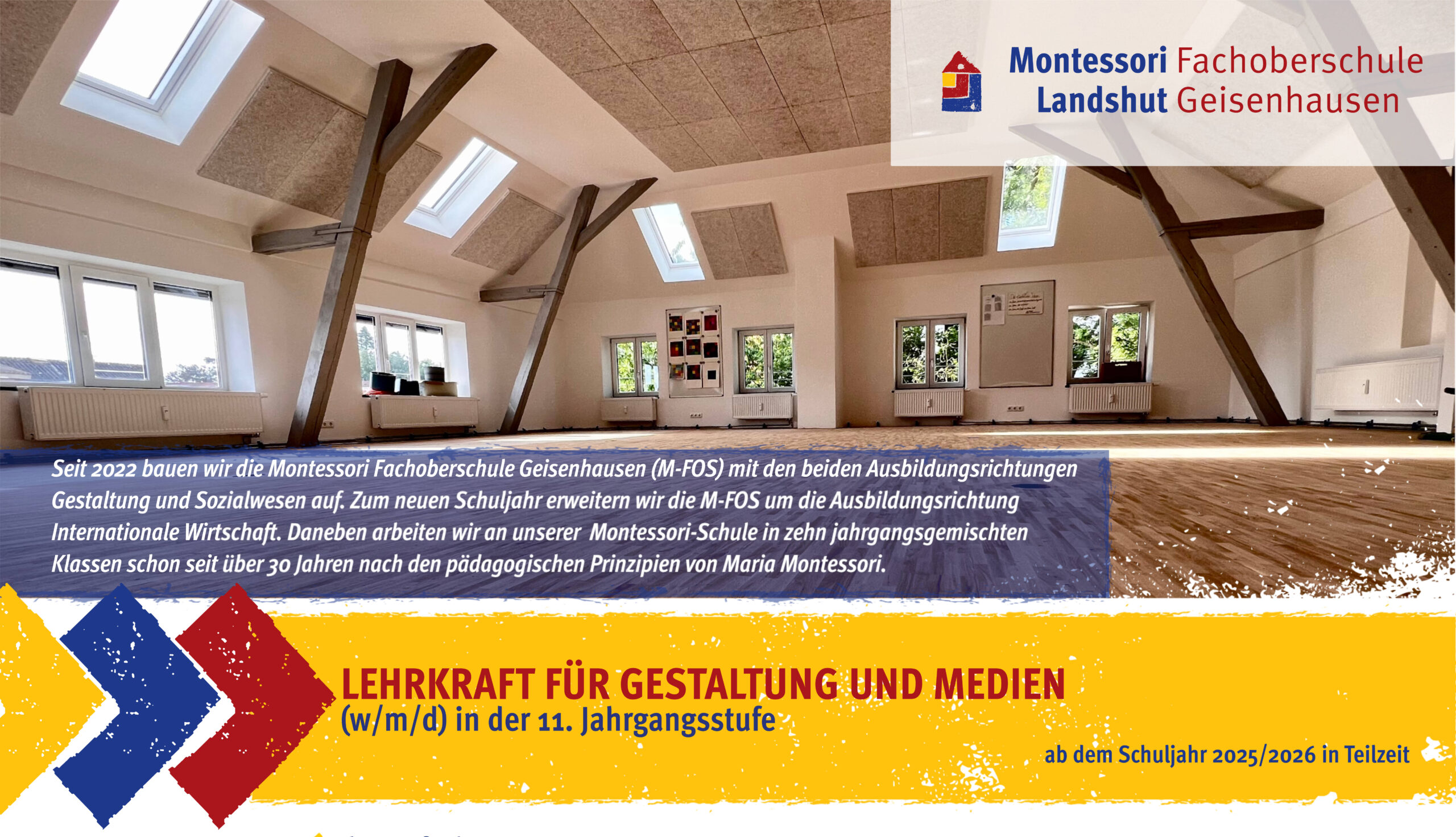 Stellenanzeige M-FOS Spanisch 2024