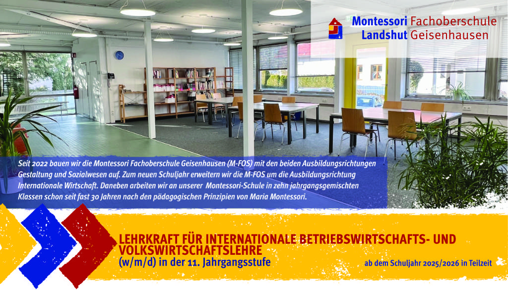Stellenanzeige M-FOS Spanisch 2024