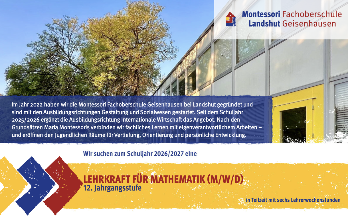 Stellenanzeige M-FOS Spanisch 2024