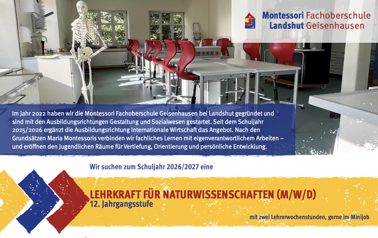 Stellenanzeige M-FOS Spanisch 2024