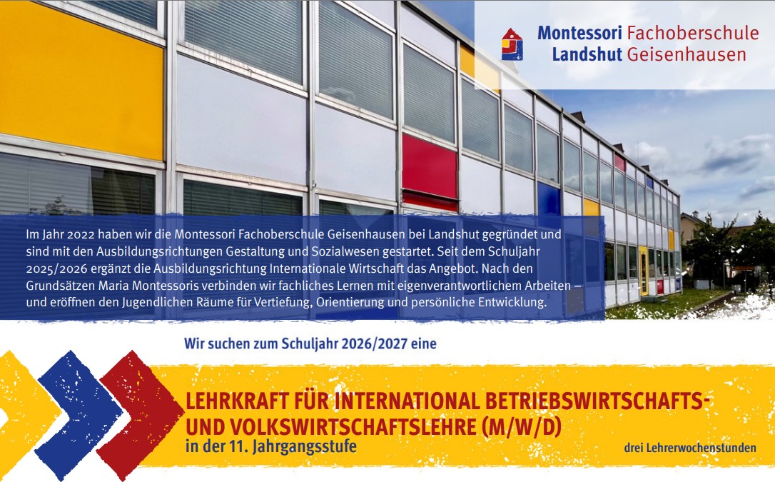 Stellenanzeige M-FOS Spanisch 2024